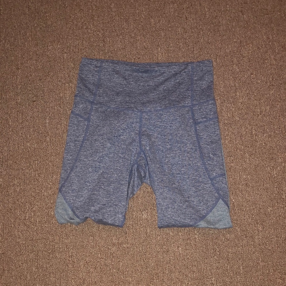 Super cute blue and green Champion leggings!